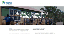 Desktop Screenshot of habitatmv.org